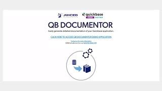 Quickbase Documentor : Create Detailed Documentation of Your Application