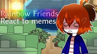 ||Rainbow Friends Reac To Memes||-||part 2||-||Rus/Eng||