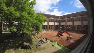 Pittville School Quad Work Summer 2017 Timelapse GoPro Session