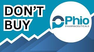 DON'T BUY Phio Pharmaceuticals Stock (Until You Watch This Analysis) #PHIO