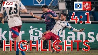 HIGHLIGHTS | Hamburger SV vs. Fortuna Düsseldorf 4:1 | Ein Abend zum vergessen