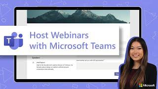 Host Webinars with Microsoft Teams | Modern Work Customer Success