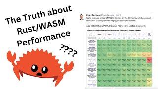 The Truth about Rust/WebAssembly Performance
