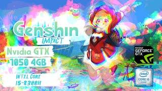 GENSHIN IMPACT GAMEPLAY INTEL CORE I5-8300H NVIDIA GTX 1050 4GB 16 GB OF RAM (Valley Of Remembrance)