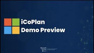 iCoPlan Demonstration Preview