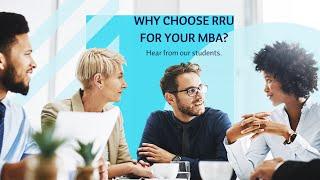 Why choose RRU for your MBA