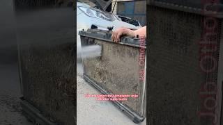 how to wash an automotive radiator easily