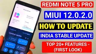 REDMI NOTE 5 PRO Miui 12.0.2.0 Update 20+ Features | How To Update Redmi Note 5 pro miui 12.0.2.0