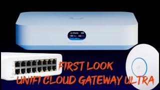 First look and setup Unifi Cloud Gateway Ultra