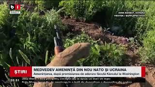 MEDVEDEV AMENINȚĂ DIN NOU NATO ȘI UCRAINA.  Știri B1TV_11 iulie 2024