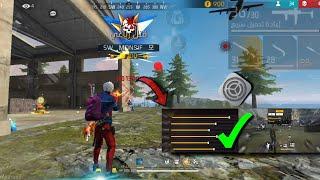 My Settings ️ HUD + SENS + DPI  REDMI 9 New FREE FIRE [HIGHLIGHTS] 