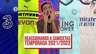 ASÍ SERÍAN LAS CAMISETAS DE LA TEMPORADA 2021/22