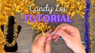 How to Make 3 Easy Candy Leis for Graduation!