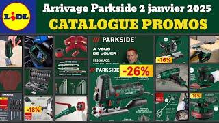 catalogue LIDL parkside du 2 janvier  Arrivage bricolage parkside  Promos Auto Moto UltimateSpeed