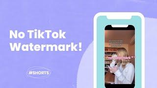 How to Download a TikTok Without a Watermark in 2021 #shorts