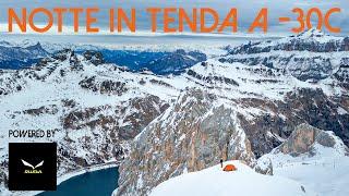 DORMO a -33°C in MARMOLADA  | Dolomiti test scarpone alpinismo Ortles Light Mid Powertex by Salewa