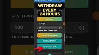 $800 WITHDRAWAL from The FASTEST USDT MINER 2023 #usdtmining #cryptomining #bnbminer #bitcoinmining