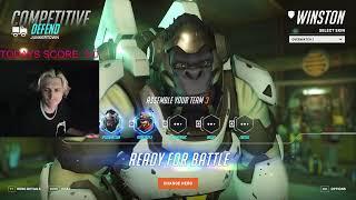 xQc plays Overwatch 2 7/29/2023