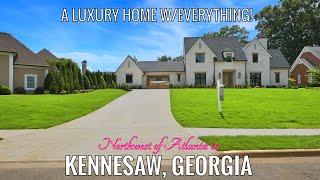 INSIDE A NEW 6 BDRM LUXURY HOME W/EVERYTHING - POOL, GUEST APT, 4 CAR GRGE NW OF ATLANTA(Off Market)