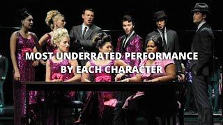 glee | most underrated performance by each character