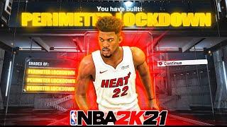 BEST “PERIMETER LOCKDOWN” BUILD IN NBA 2K21! SPEEDBOOSTING ISO LOCKDOWN BUILD! Best build!