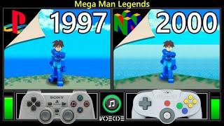 Mega Man Legends (PlayStation vs Nintendo 64) Gameplay Comparison