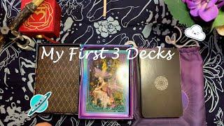 Tarot Deck Collection - My First Three Decks