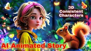 Full Course: Create Free 3D AI Animated Stories with Consistent Characters! 