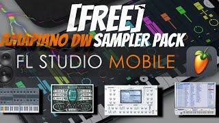 [FREE]FL STUDIO MOBILE || Amapiano Sample Pack 2024 || AMAPIANO DW SAMPLER PACK ||