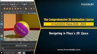 Maya Course | How to Navigate in Maya (within the 3D space or Viewport)