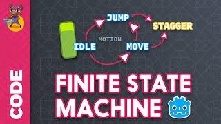 Godot 3: Finite State Machine Code Example Overview