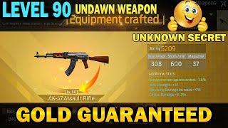 How to get Gold Weapon Guaranteed!! || HOW TO CRAFT LVL 90 GOLD WEAPONS + EQUIPMENT