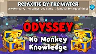 BTD6 Odyssey Tutorial | No Monkey Knowledge | Relaxing By The Water