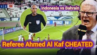 FIFA sanctions referee Ahmed Al Kaf and Bahrain || Bahrain's savior || PSSI Sends Official Protest