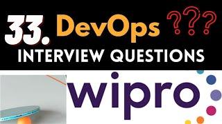 DevOps Interview 33 |  Wipro SRE