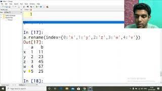 DataFrame - rename() , reindex(), reset_index() | Python Pandas | CS/IP 11/12 | CBSE 2020