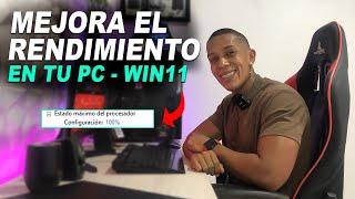 Cómo MEJORAR EL RENDIMIENTO en tu PC con Windows 11