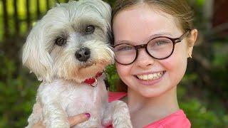 10-Year-Old Has Only 10 Minutes to NAME HER PUPPY... or her brother will!