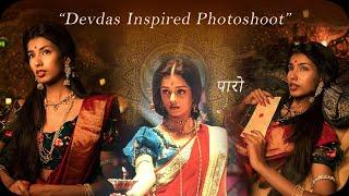 I turned myself into Paro from Devdas-BTS || Mansi Ugale