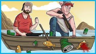 Garry's Mod Prop Hunt Funny Moments! - REDNECK FISHING! (Gmod Funny Moments)