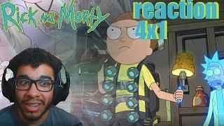 Rick and Morty -4x1-Reaction (Edge of Tomorty: Rick Die Rickpeat)