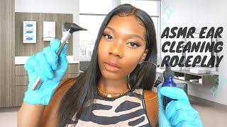 Binaural 3dio ASMR Ear Exam & Ear Cleaning Doctor Roleplay (Otoscope, Ear Drops, Cotton Swabs)