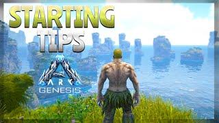 STARTING TIPS (Ark: Genesis DLC)