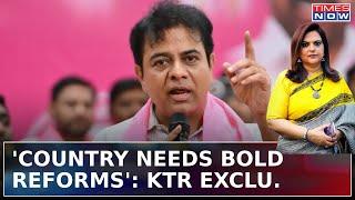 BRS Leader KTR Exclusive On Union Budget 2024 Presented By Finance Min Nirmala Sitharaman