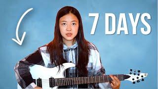 Can I Learn to Play the Electric Guitar in 7 Days?