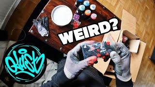  UNBOXING GRAFFITI SPRAYCANS + WEIRD CAPS 