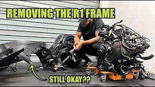 2023 Yamaha R1 Wrecked Bike Rebuild | Part 2