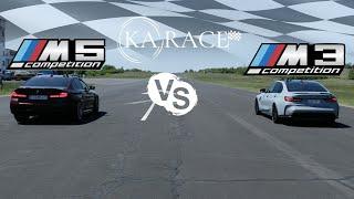 BMW DUELL 2! M3 Competition G80 vs M5 Competition F90 - Drag Race