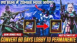 HOW TO UPGRADE COLLECTION 60 DAYS MYTHIC LOBBY INTO PERMANENT | HOW TO MAKE 60DAYS LOBBY PERMANENT