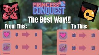 How To Get Easy Love And Lust!! (Princess & Conquest)